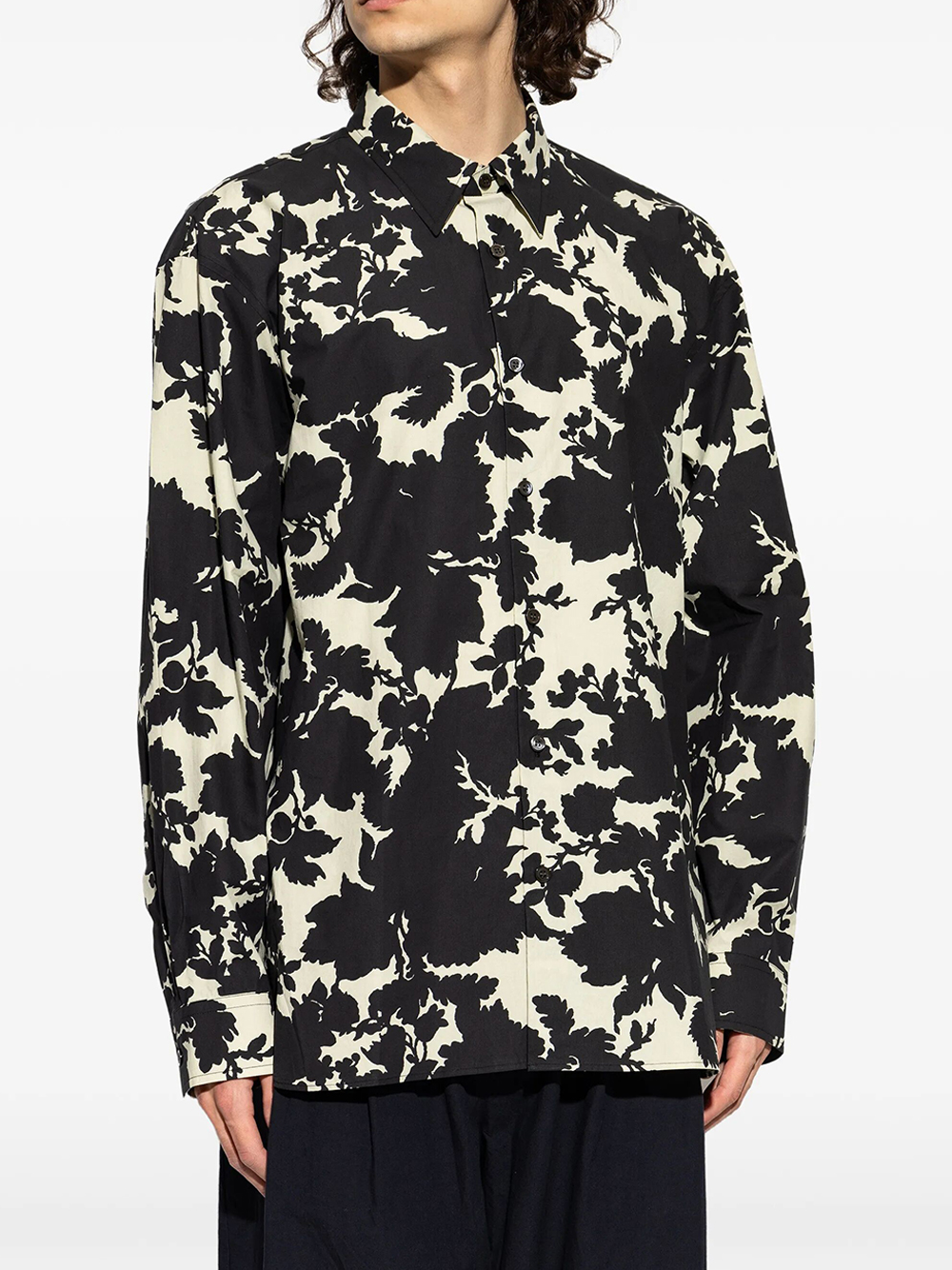 CROOM PATTERNED COTTON SHIRT 0207323352350 (Dries Van Noten / シャツ・ブラウス ) | Dries Van Noten (ドリスヴァンノッテン)(3)