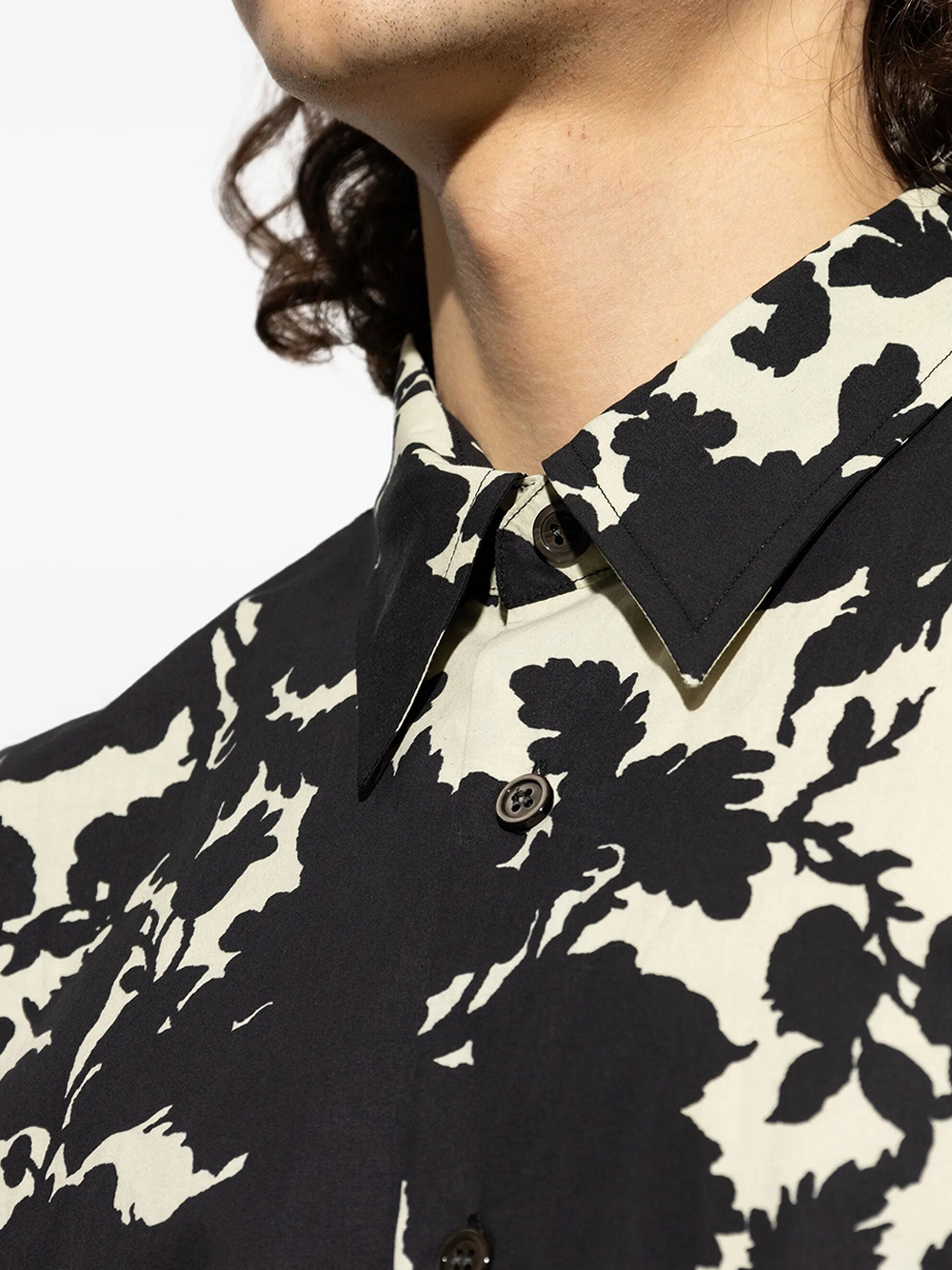 CROOM PATTERNED COTTON SHIRT 0207323352350 (Dries Van Noten / シャツ・ブラウス ) | Dries Van Noten (ドリスヴァンノッテン)(4)