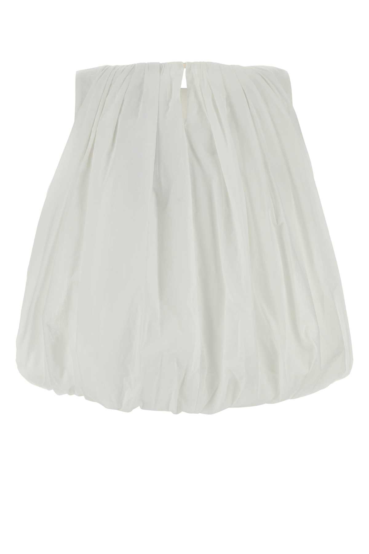 White cotton Angel top 2615161023600001 (Weekend Max Mara / スカート ) | Weekend Max Mara (ウィークエンド マックスマーラ)(1)