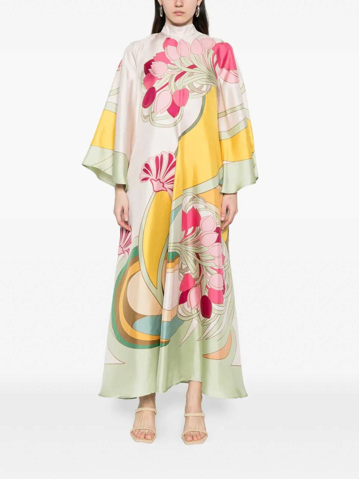 `Magnifico` Dress DRE0232SIL001TUL07GR02 (La DoubleJ / ワンピース・ドレス・オールインワン ) | La DoubleJ (ラダブルジェイ)(1)