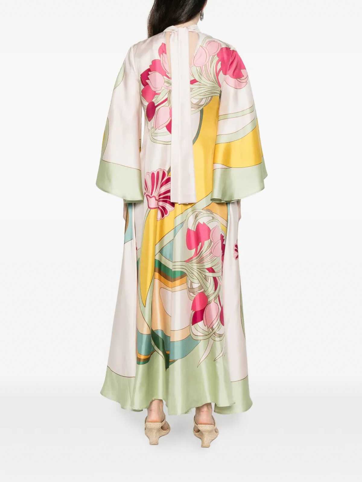 `Magnifico` Dress DRE0232SIL001TUL07GR02 (La DoubleJ / ワンピース・ドレス・オールインワン ) | La DoubleJ (ラダブルジェイ)(4)