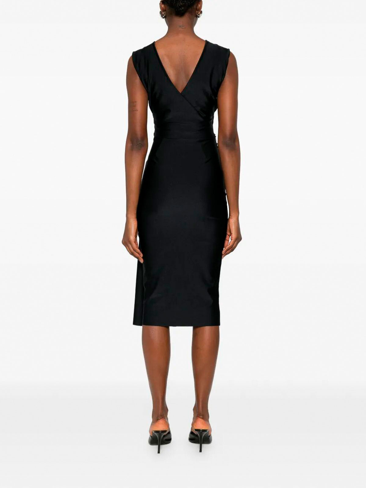 Lores Midi Dress ABCLORESJJL37 (CHIARA BONI La Petite Robe / ワンピース・ドレス・オールインワン ) | CHIARA BONI La Petite Robe (キアラ ボーニ ラ プチ ローブ))(4)