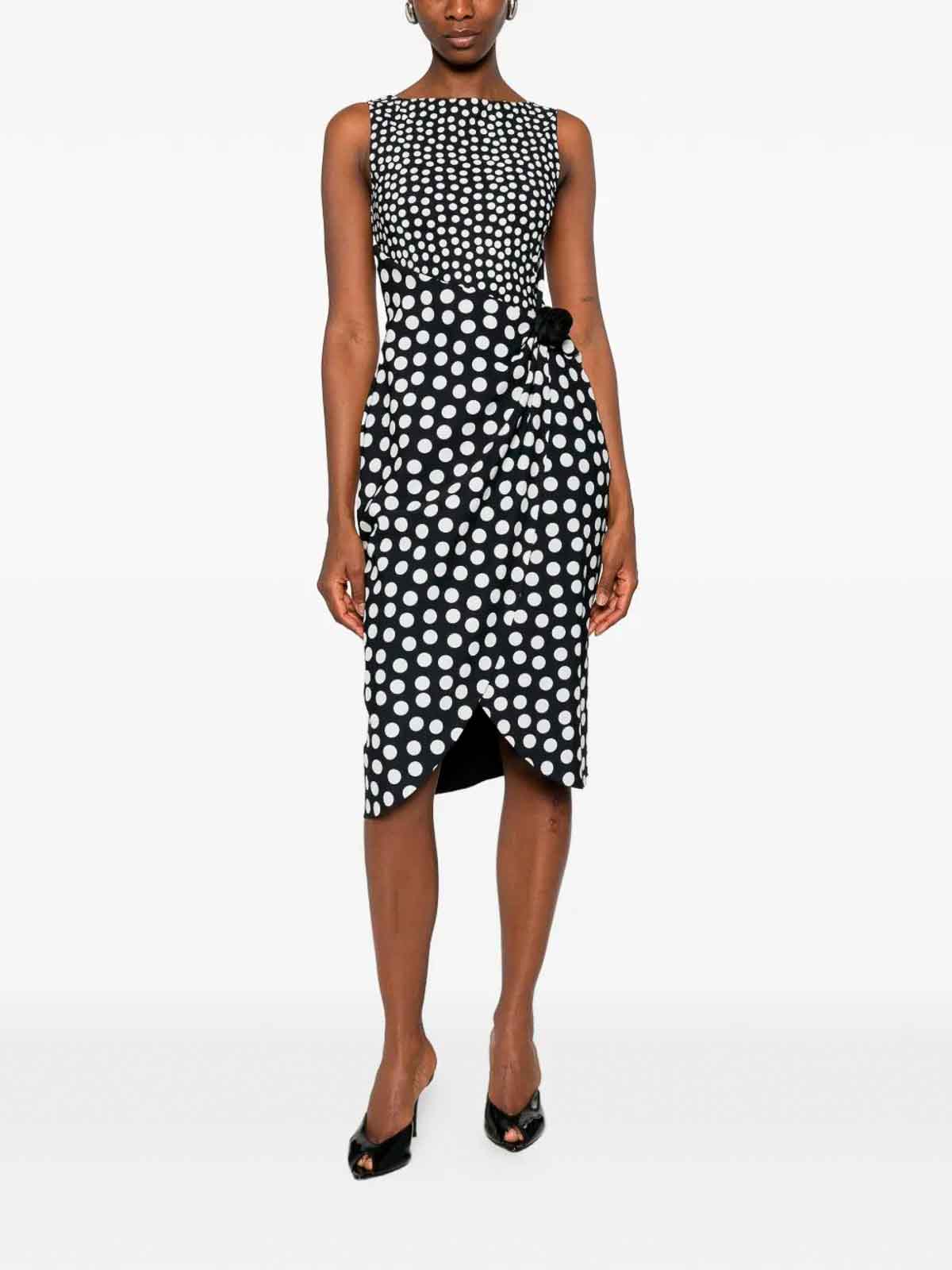 Gekan Midi Dress ABGEKANSJERCFSTT742 (CHIARA BONI La Petite Robe / ワンピース・ドレス・オールインワン ) | CHIARA BONI La Petite Robe (キアラ ボーニ ラ プチ ローブ))(1)