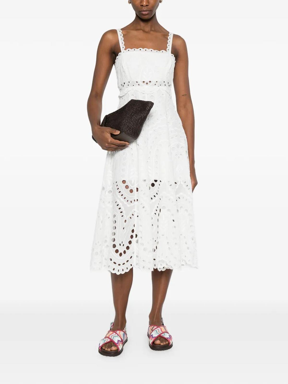 `Glimmer` Long Dress 263611WHITE (CHARO RUIZ IBIZA / ワンピース・ドレス・オールインワン ) | CHARO RUIZ IBIZA (チャロ ルイス イビサ)(1)