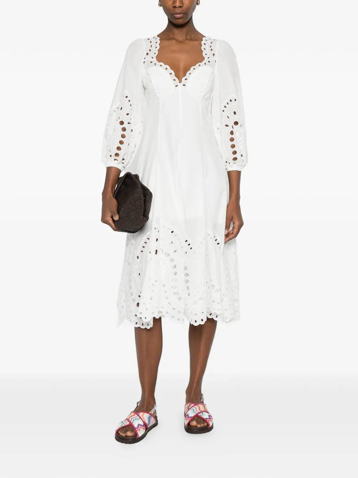 `Corbin` Long Dress 263615WHITE (CHARO RUIZ IBIZA / ワンピース・ドレス・オールインワン ) | CHARO RUIZ IBIZA (チャロ ルイス イビサ)(1)