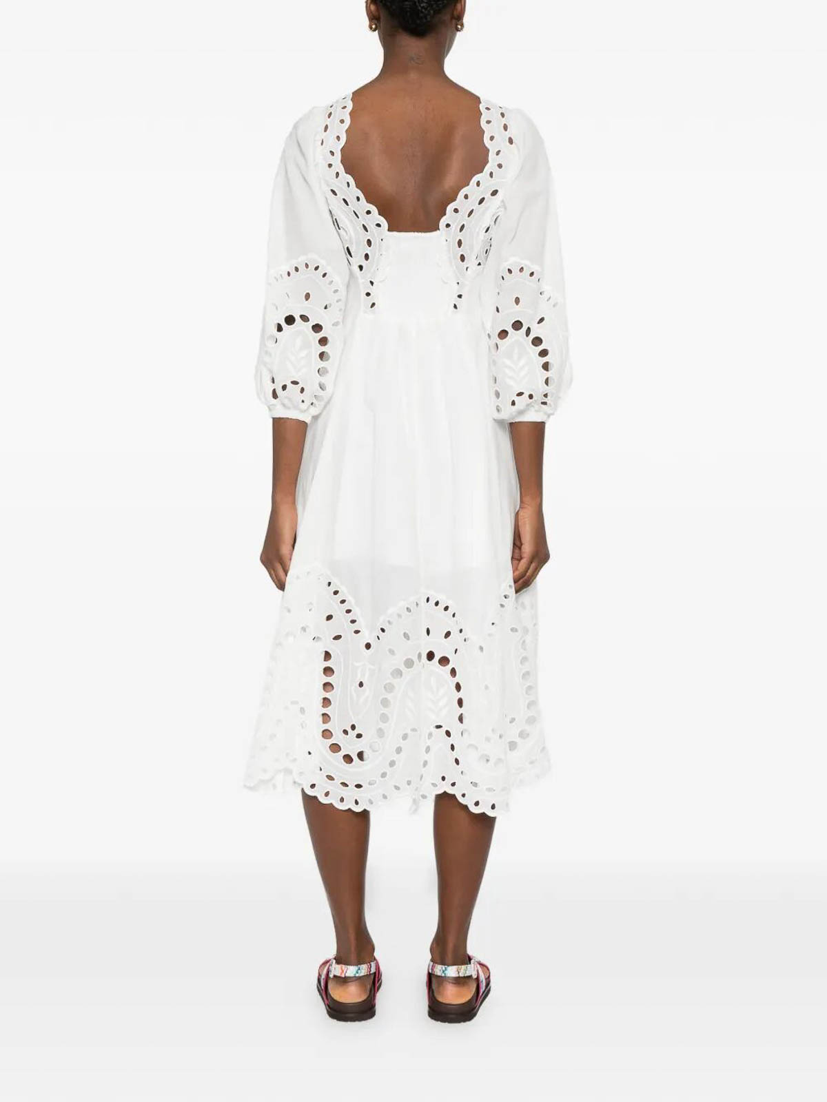 `Corbin` Long Dress 263615WHITE (CHARO RUIZ IBIZA / ワンピース・ドレス・オールインワン ) | CHARO RUIZ IBIZA (チャロ ルイス イビサ)(2)