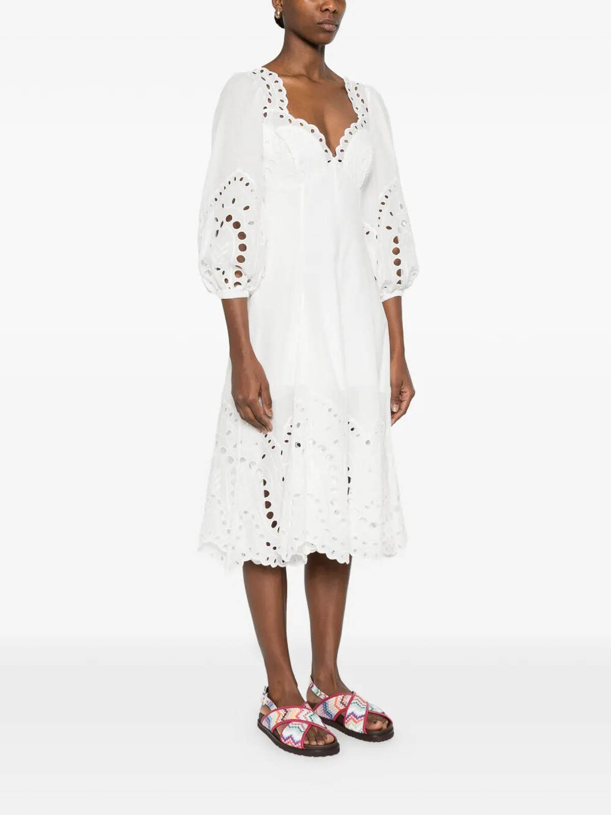 `Corbin` Long Dress 263615WHITE (CHARO RUIZ IBIZA / ワンピース・ドレス・オールインワン ) | CHARO RUIZ IBIZA (チャロ ルイス イビサ)(3)