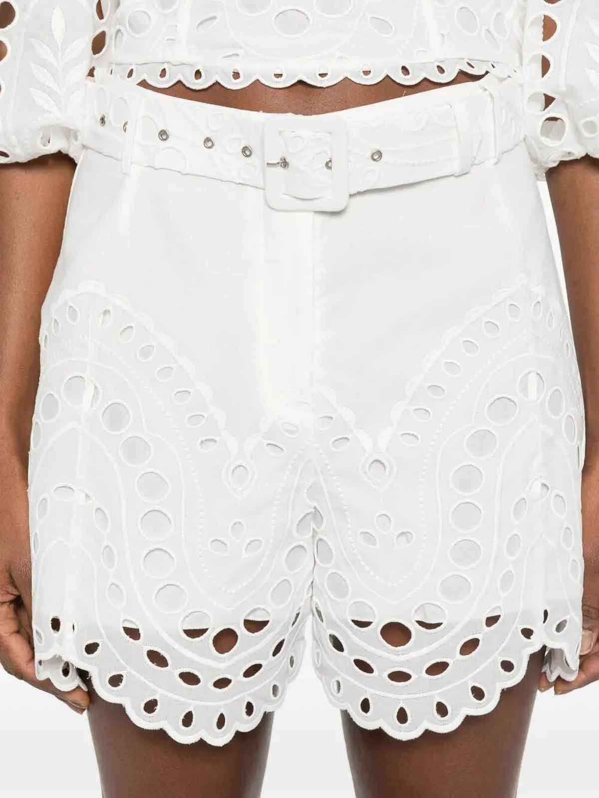 `Dune` Shorts 263500WHITE (CHARO RUIZ IBIZA / ショートパンツ ) | CHARO RUIZ IBIZA (チャロ ルイス イビサ)(2)