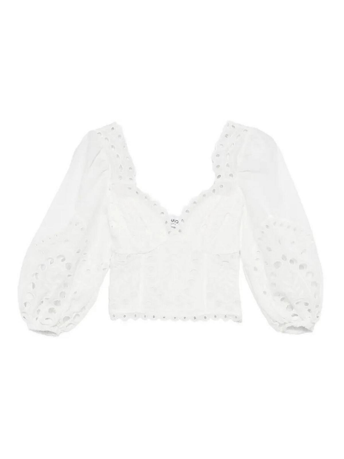 `Bass` Top 263103WHITE (CHARO RUIZ IBIZA / シャツ・ブラウス ) | CHARO RUIZ IBIZA (チャロ ルイス イビサ)