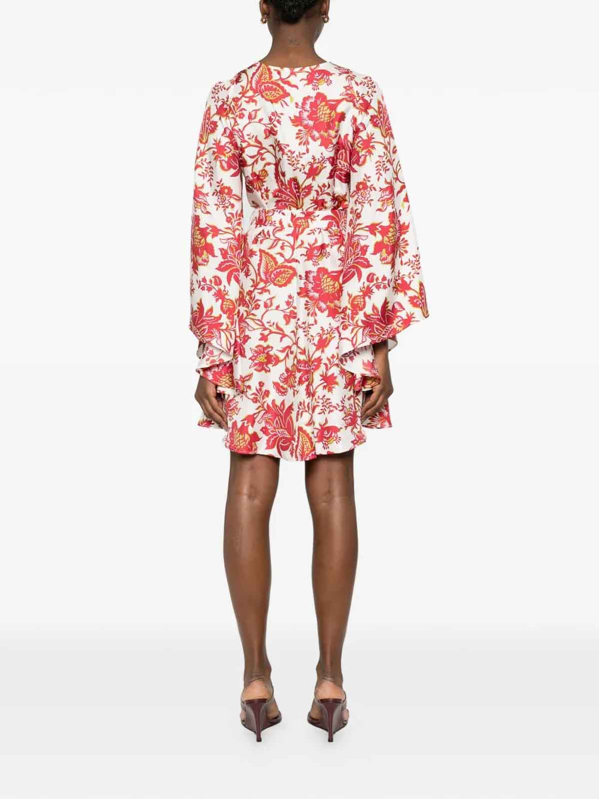 Mini Blouson Dress With Belt WRHA0523AKH15X0808 (ETRO / コート ) | ETRO (エトロ)(3)