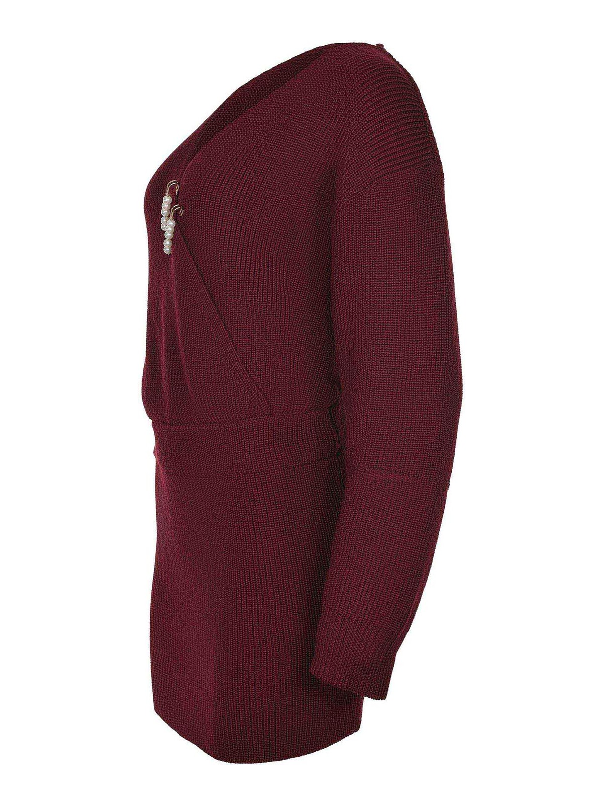 Dress Made Of Wool Blend F5PKWODR088403 (A PAPER KID / ワンピース・ドレス・オールインワン ) | A PAPER KID (ア ペーパー キッズ)(1)