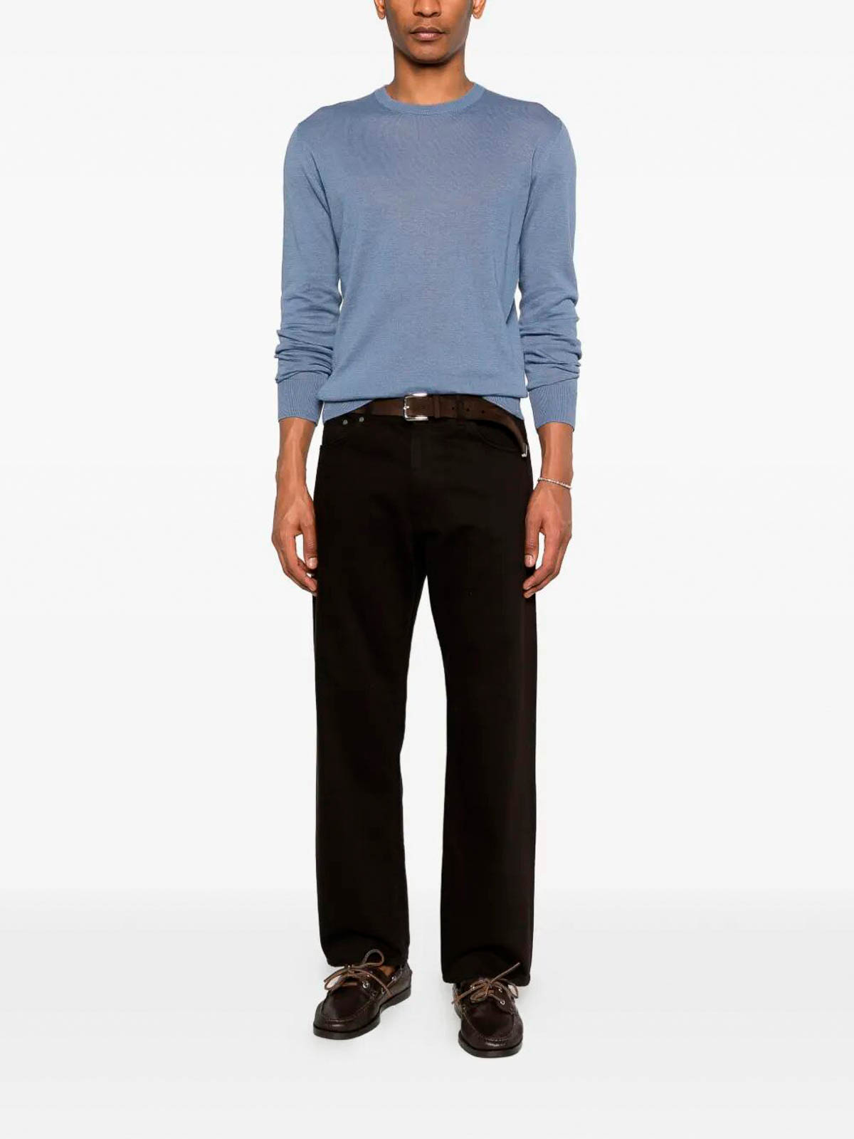 Long Sleeve Crew-Neck Sweater D1LC103TL724 (Drumohr / ニット・セーター・カーディガン ) | Drumohr (ドルモア)(1)