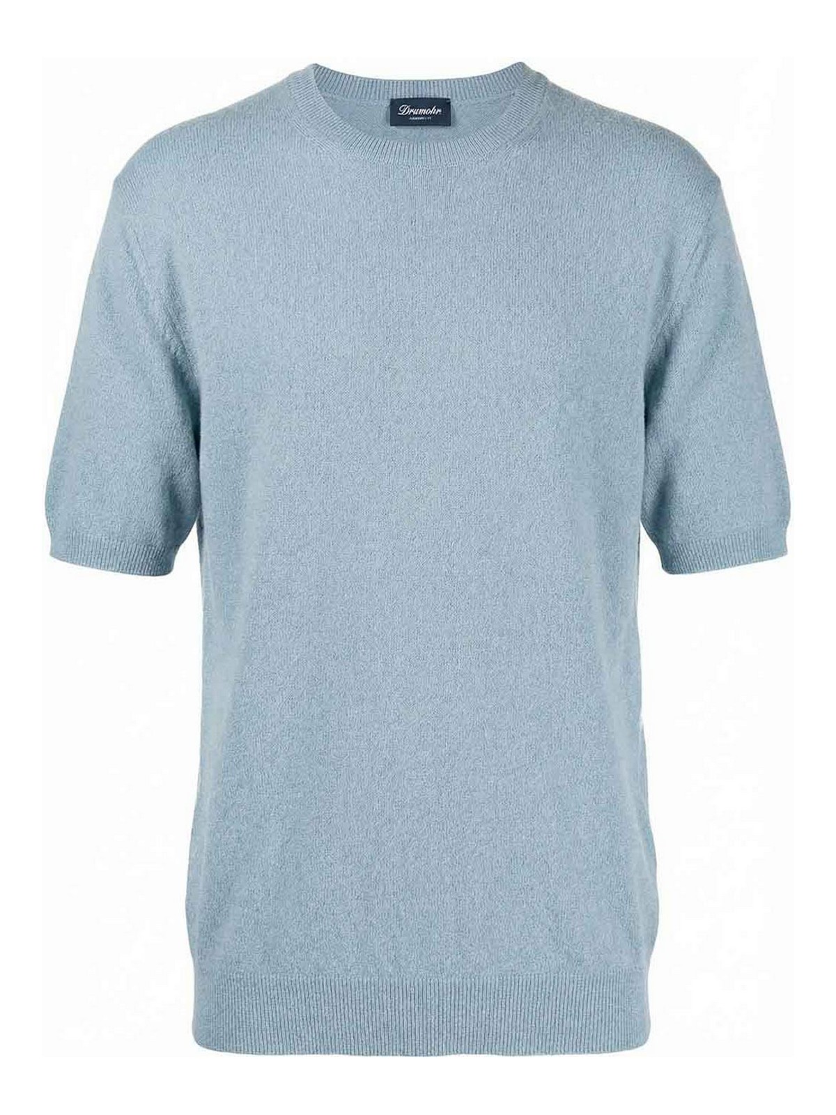 Short Sleeve Crew-Neck Sweater D9SP100L710 (Drumohr / ニット・セーター・カーディガン ) | Drumohr (ドルモア)