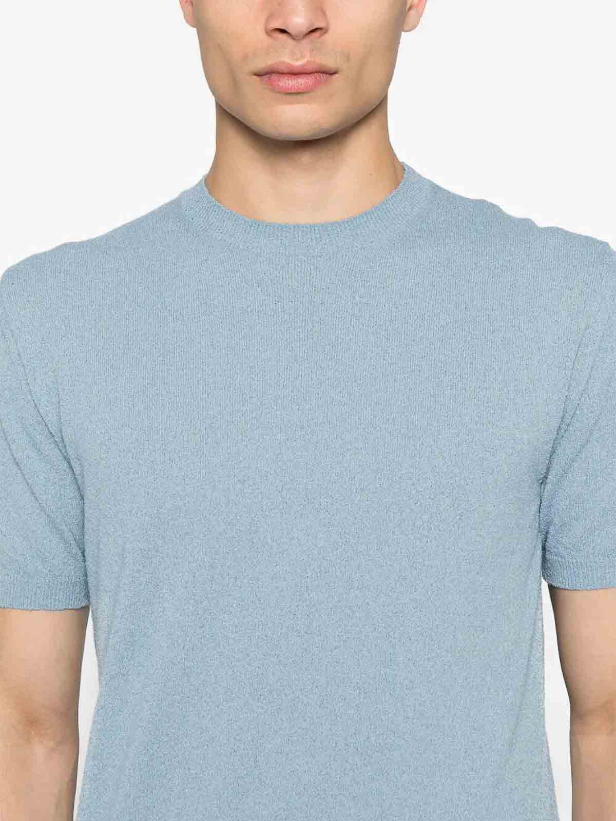 Short Sleeve Crew-Neck Sweater D9SP100L710 (Drumohr / ニット・セーター・カーディガン ) | Drumohr (ドルモア)(2)