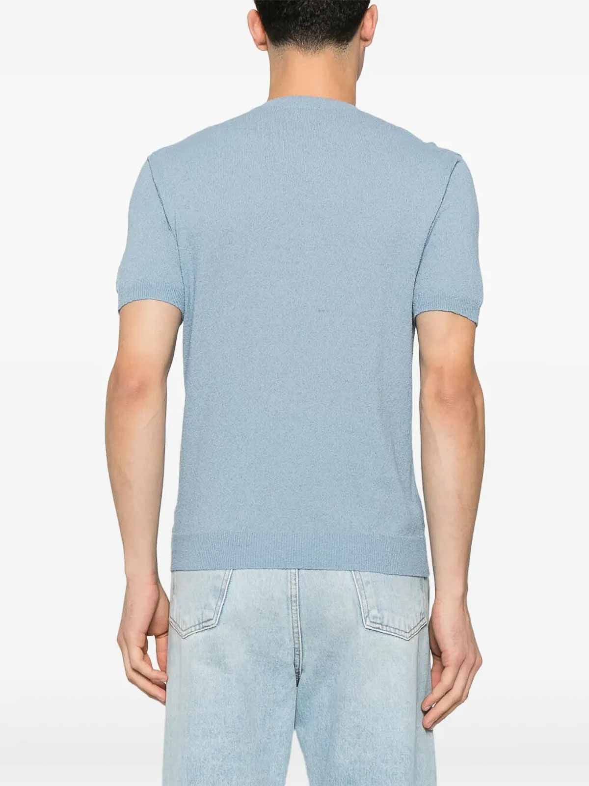 Short Sleeve Crew-Neck Sweater D9SP100L710 (Drumohr / ニット・セーター・カーディガン ) | Drumohr (ドルモア)(3)