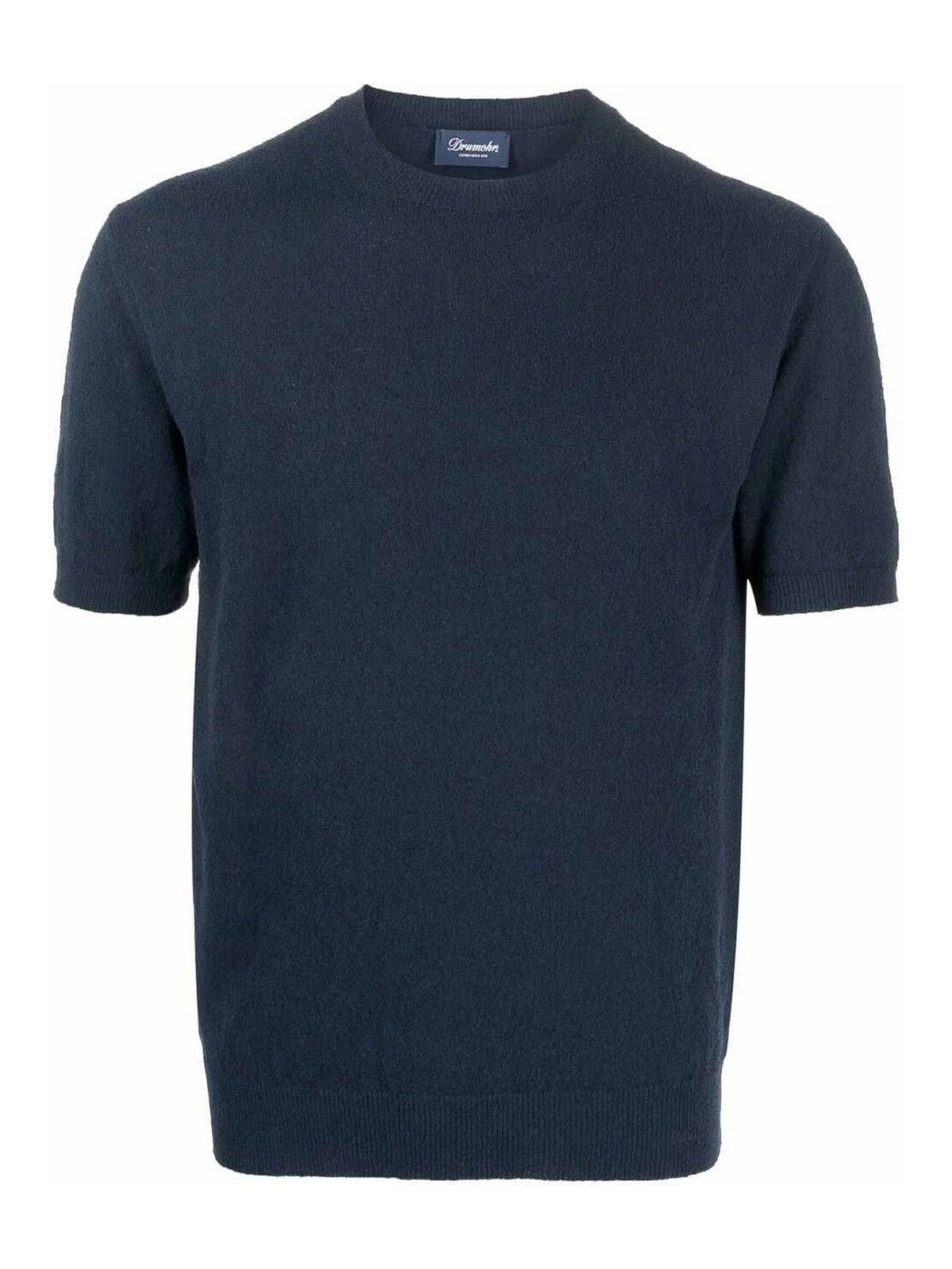 Short Sleeve Crew-Neck Sweater D9SP100L790 (Drumohr / ニット・セーター・カーディガン ) | Drumohr (ドルモア)