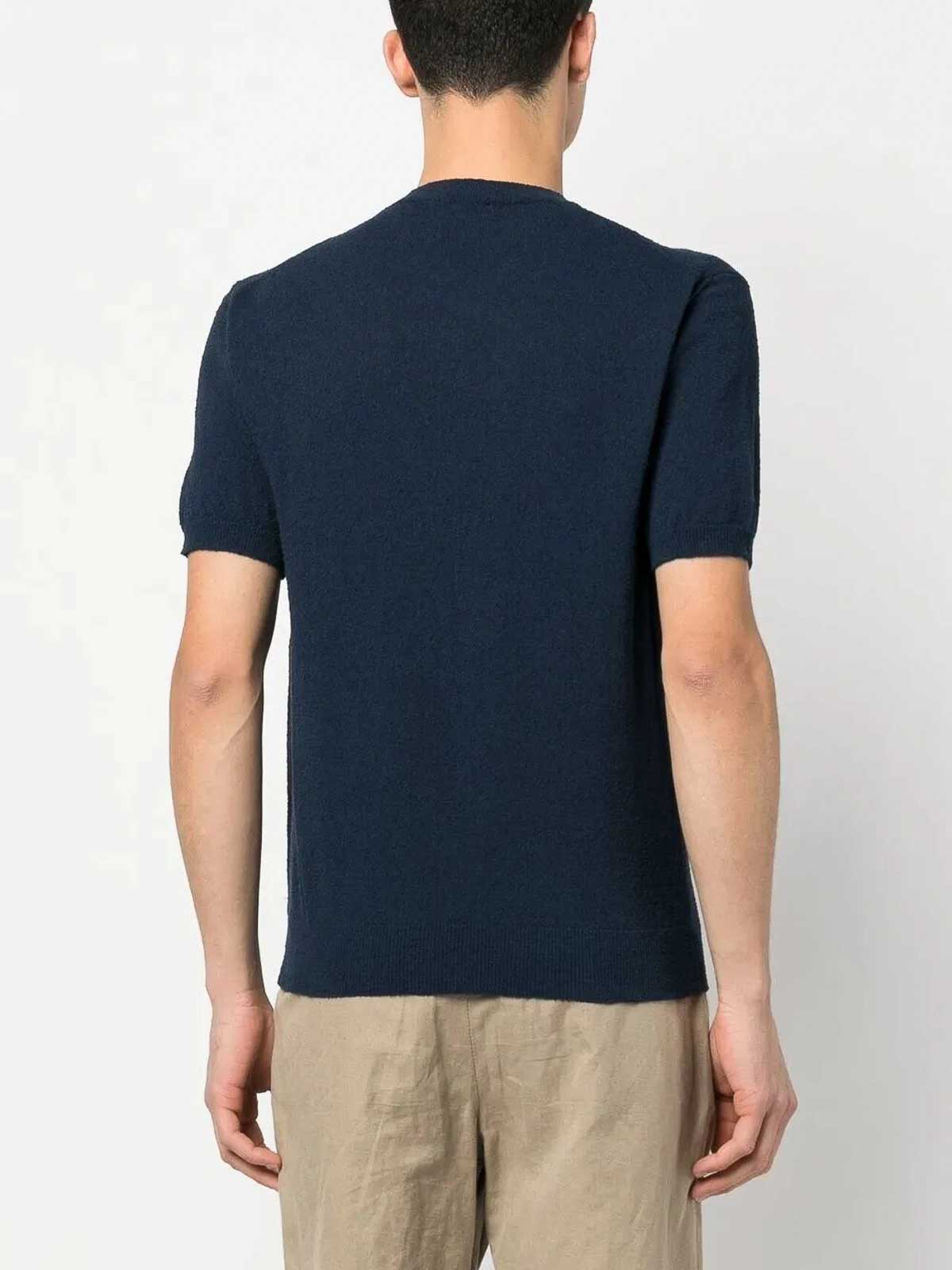 Short Sleeve Crew-Neck Sweater D9SP100L790 (Drumohr / ニット・セーター・カーディガン ) | Drumohr (ドルモア)(4)