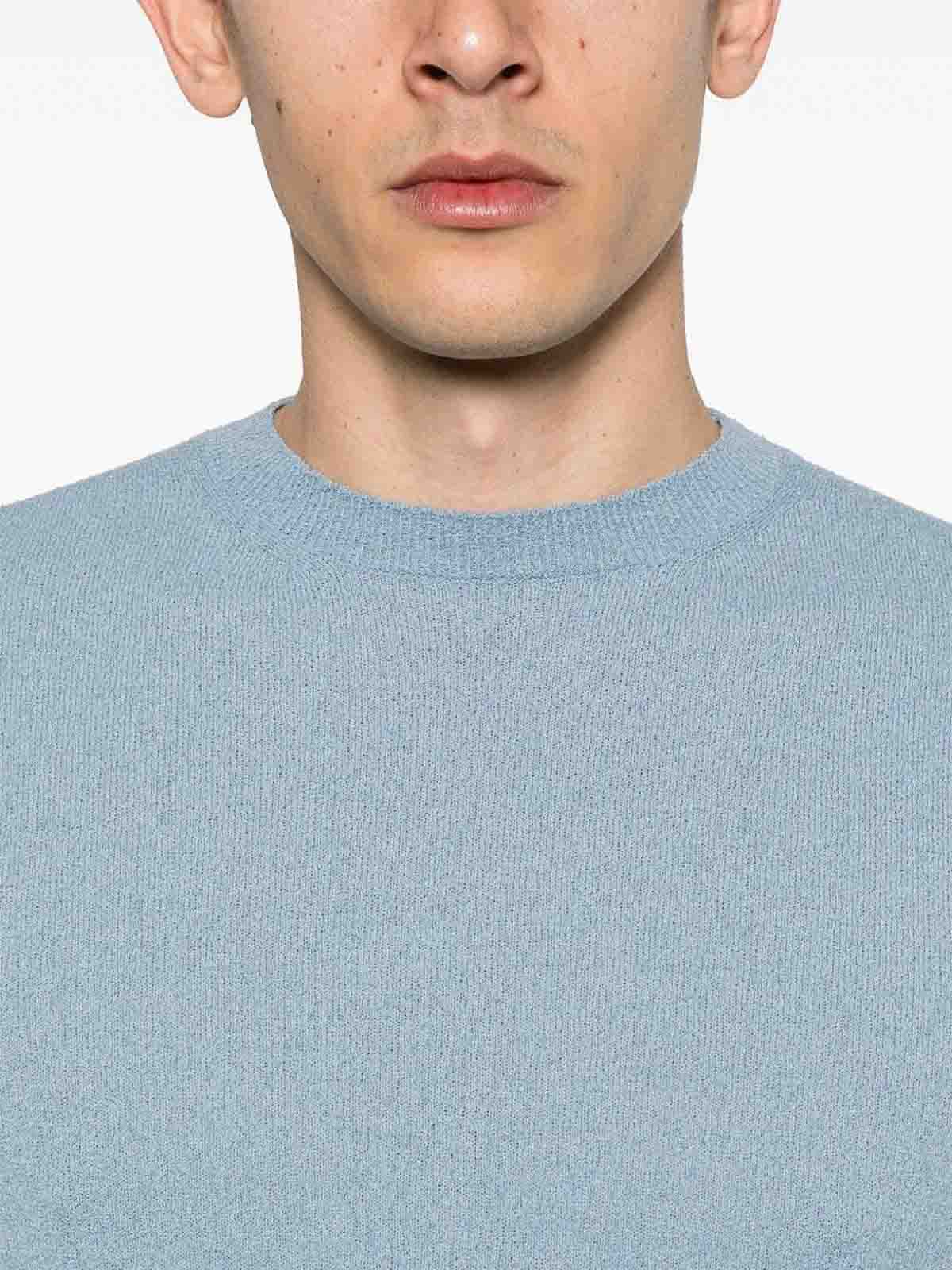 Long Sleeve Crew-Neck Logo Sweater D9SP113L710 (Drumohr / ニット・セーター・カーディガン ) | Drumohr (ドルモア)(4)