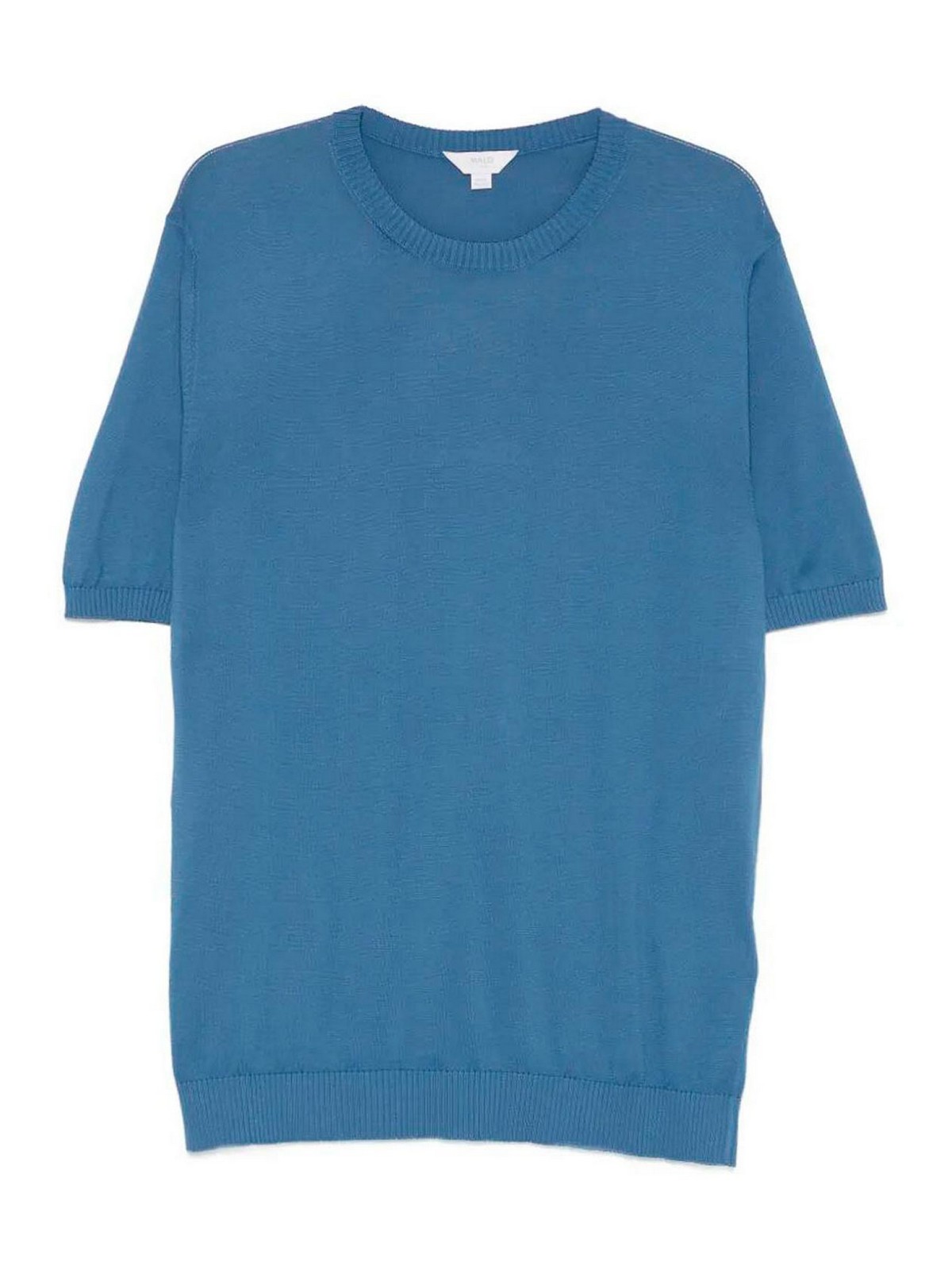 Cotton Round Neck UXA389F3L27E3586 (malo / ニット・セーター・カーディガン ) | malo (マーロ)