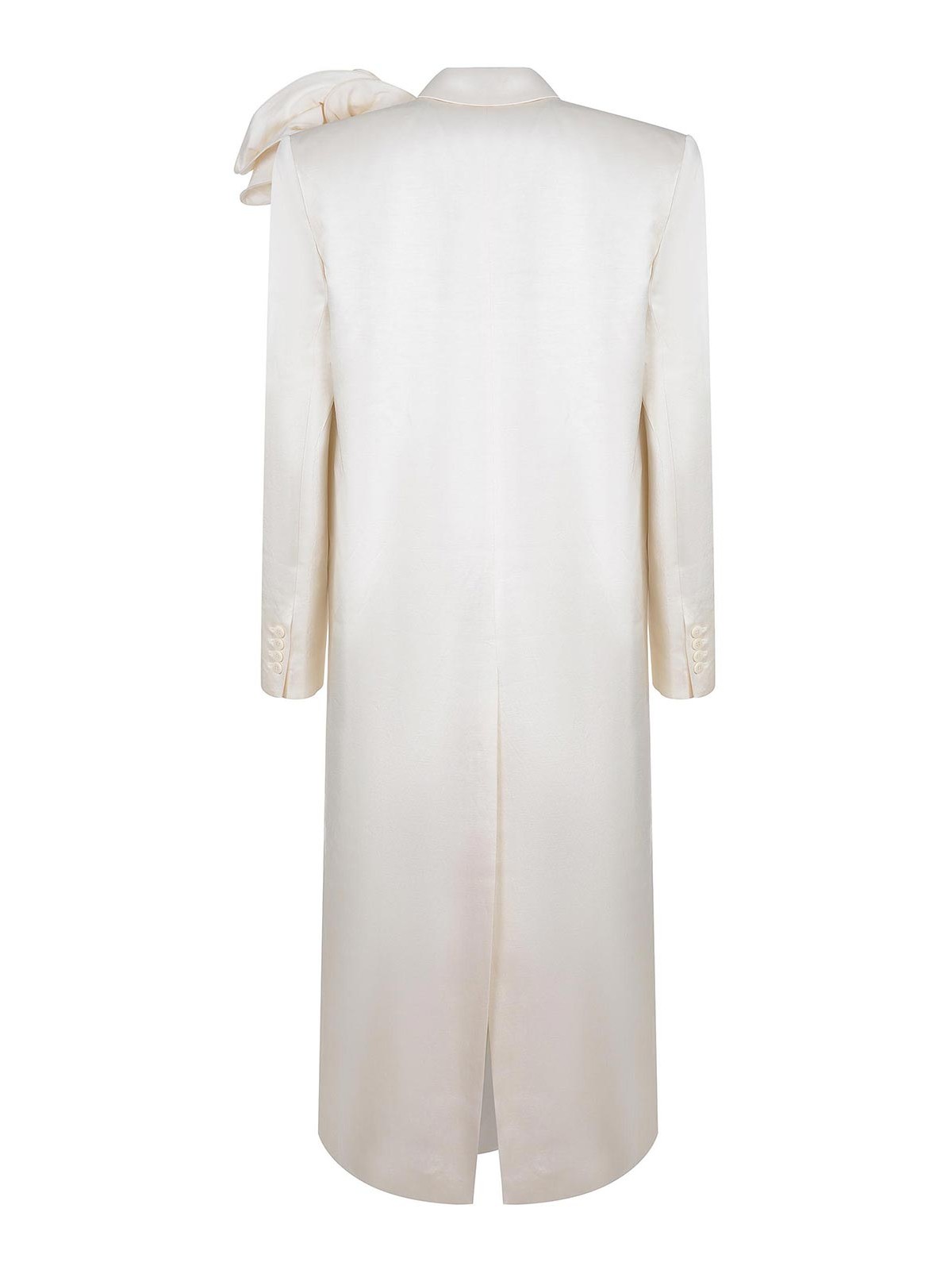 Madra Butrym Coat Made Of Linen Blend 122725CREAM (MAGDA BUTRYM / コート ) | MAGDA BUTRYM (マグダブトリム)(2)