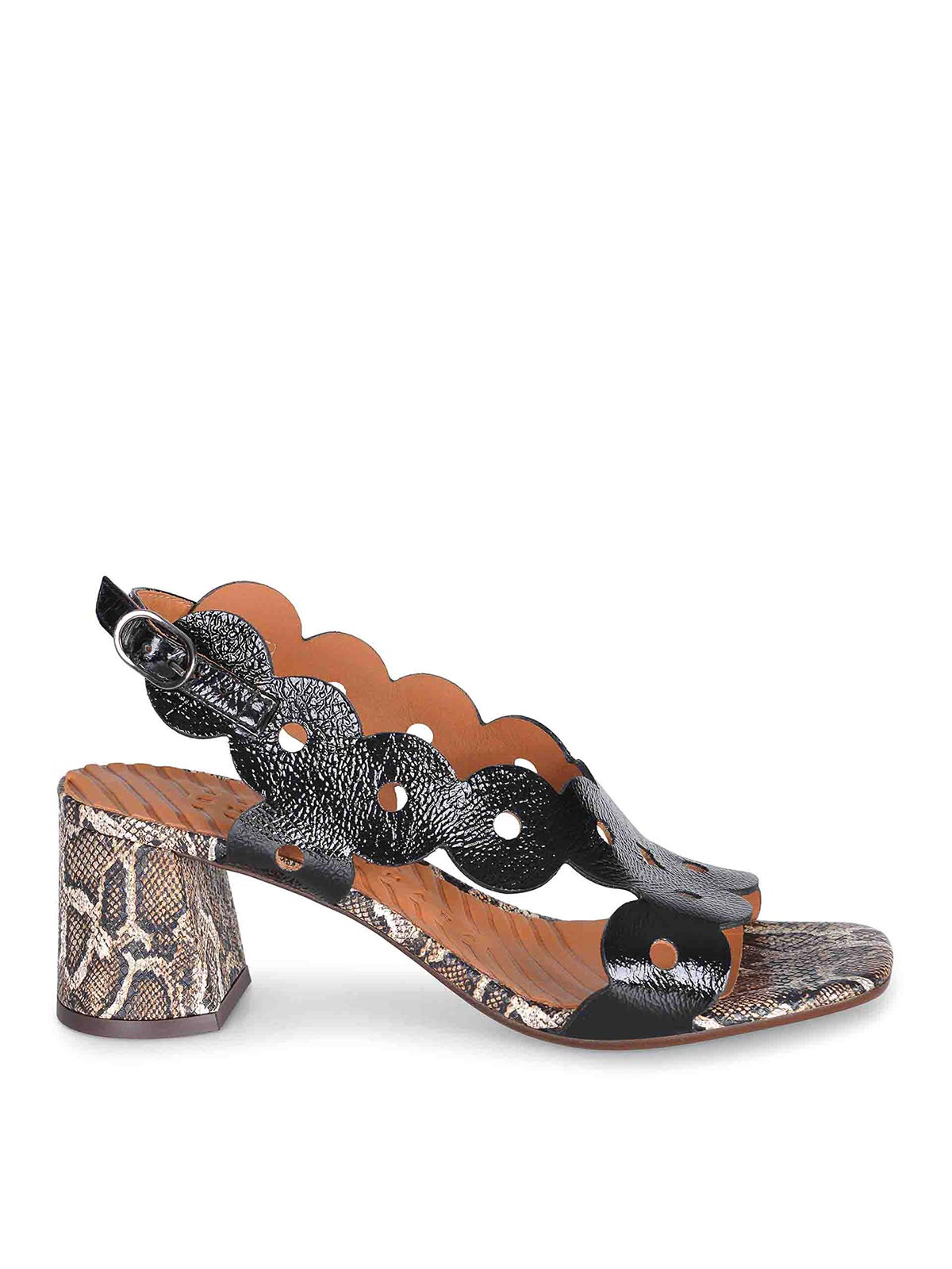 Sandals Made Of Leather RYEDNEGRONATUR (CHIE MIHARA / サンダル ) | CHIE MIHARA (チエミハラ)