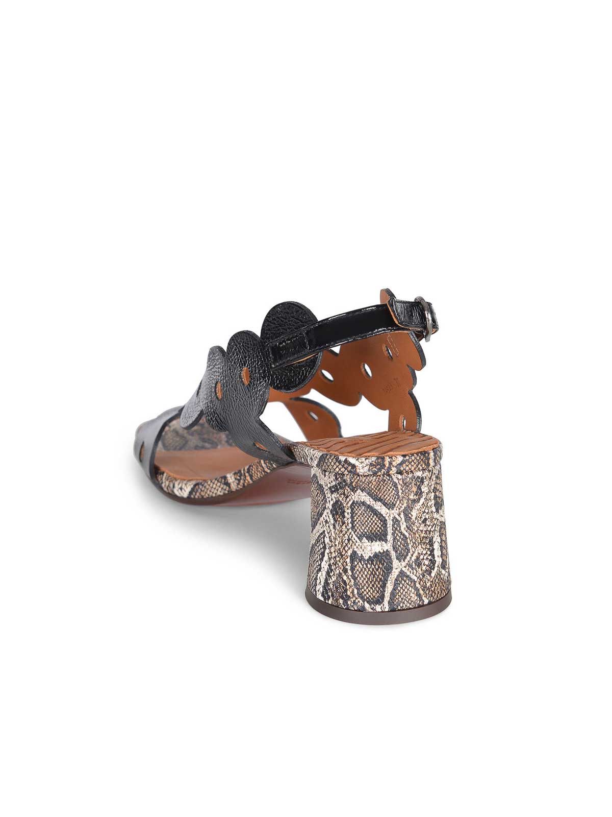 Sandals Made Of Leather RYEDNEGRONATUR (CHIE MIHARA / サンダル ) | CHIE MIHARA (チエミハラ)(3)