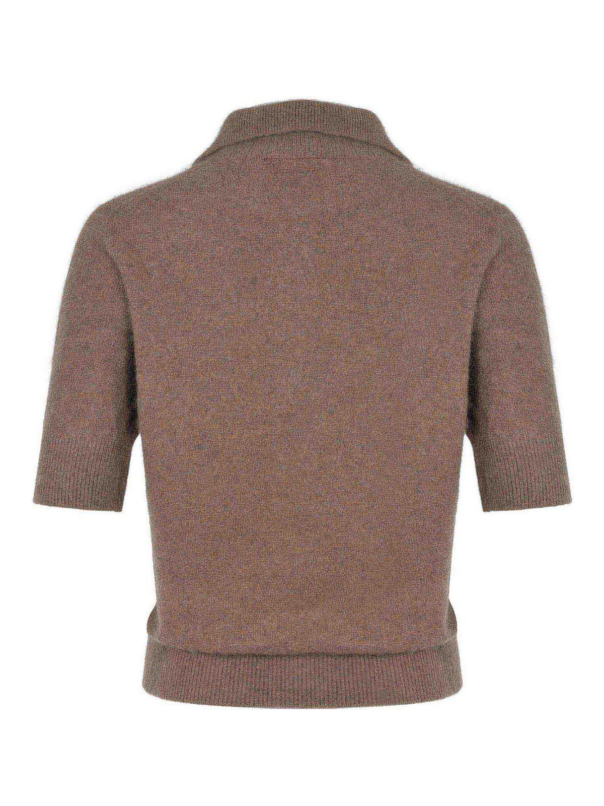 Vanis Polo Made Of Racccon V56800VISONE (VANISE' / ポロシャツ ) | VANISE' (ヴァニゼ)(2)