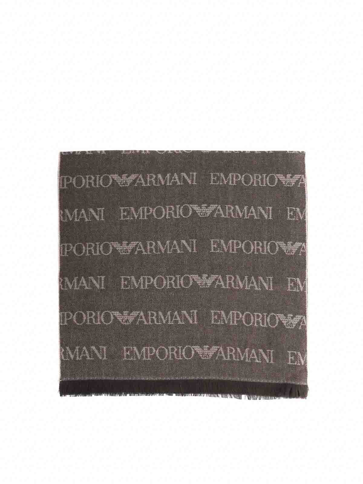Scarf EM004238AF21541F6138 (EMPORIO ARMANI / スカーフ・マフラー ) | EMPORIO ARMANI (エンポリオ アルマーニ)(1)