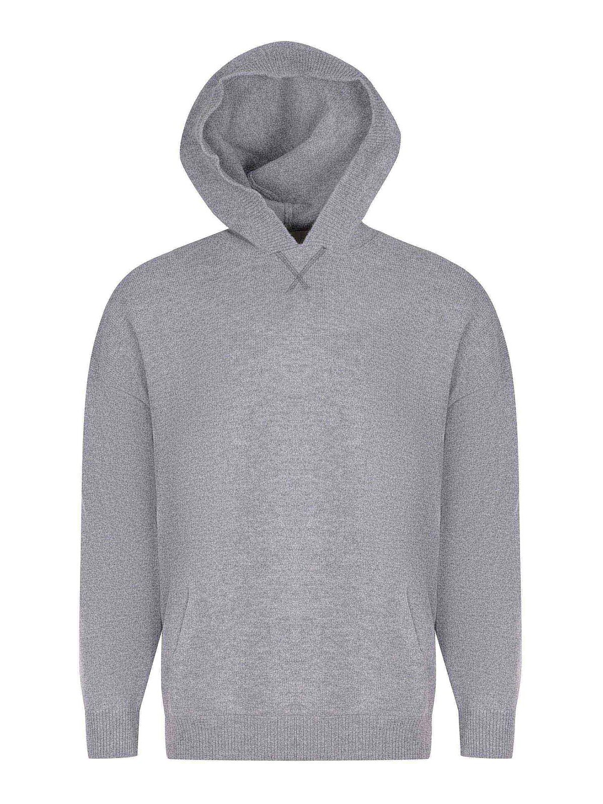 Burgundy Sweater Made Of Gray Wool BF003693 (AMARÁNTO / ニット・セーター・カーディガン ) | AMARÁNTO (アマラント)(1)