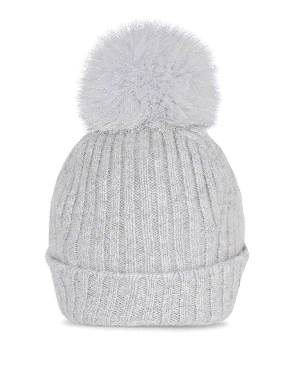 Hat Made Of Cashmere V51698GRIGIOCHIARO (VANISE' / 帽子 ) | VANISE' (ヴァニゼ)