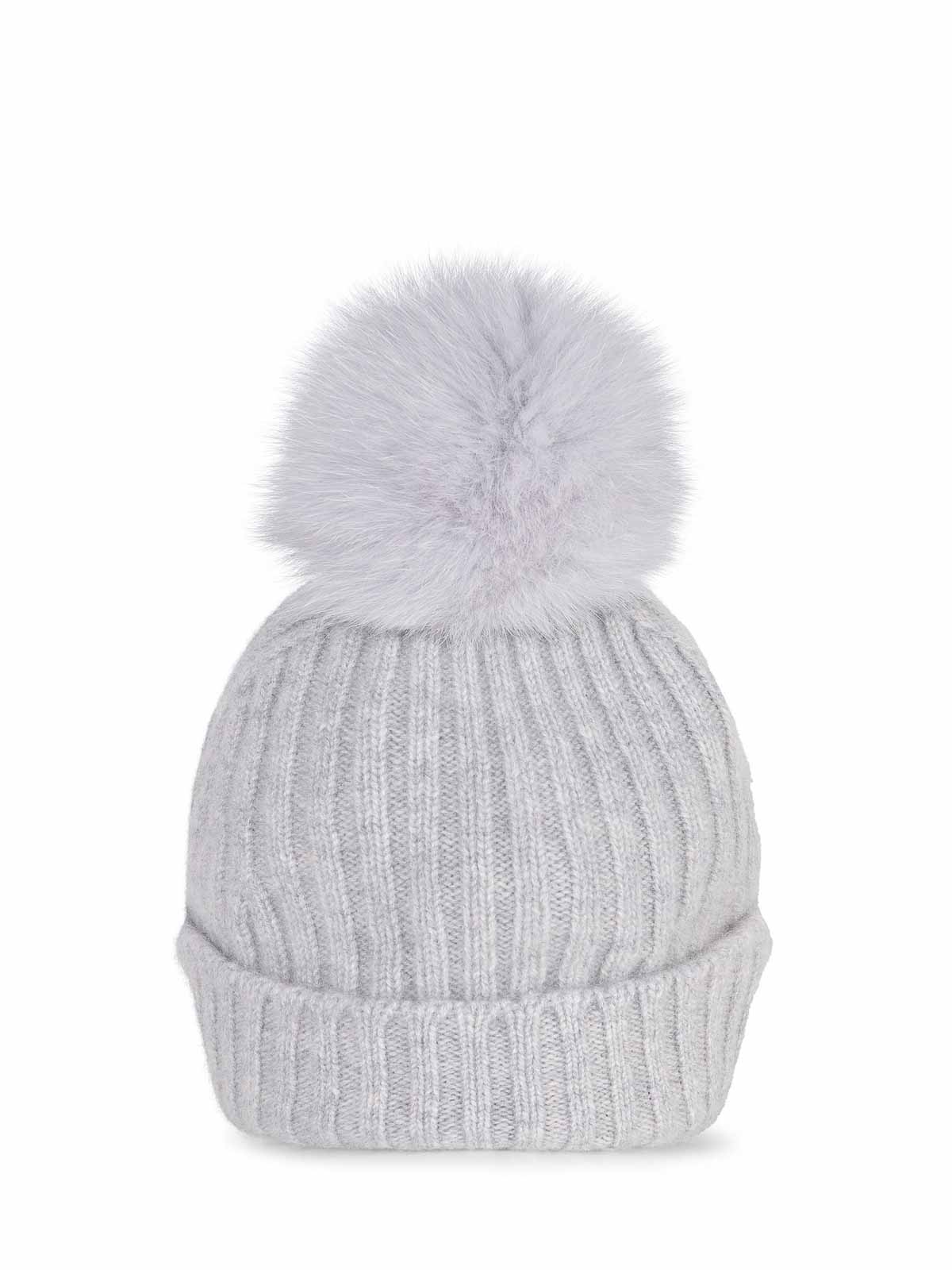 Hat Made Of Cashmere V51698GRIGIOCHIARO (VANISE' / 帽子 ) | VANISE' (ヴァニゼ)(1)