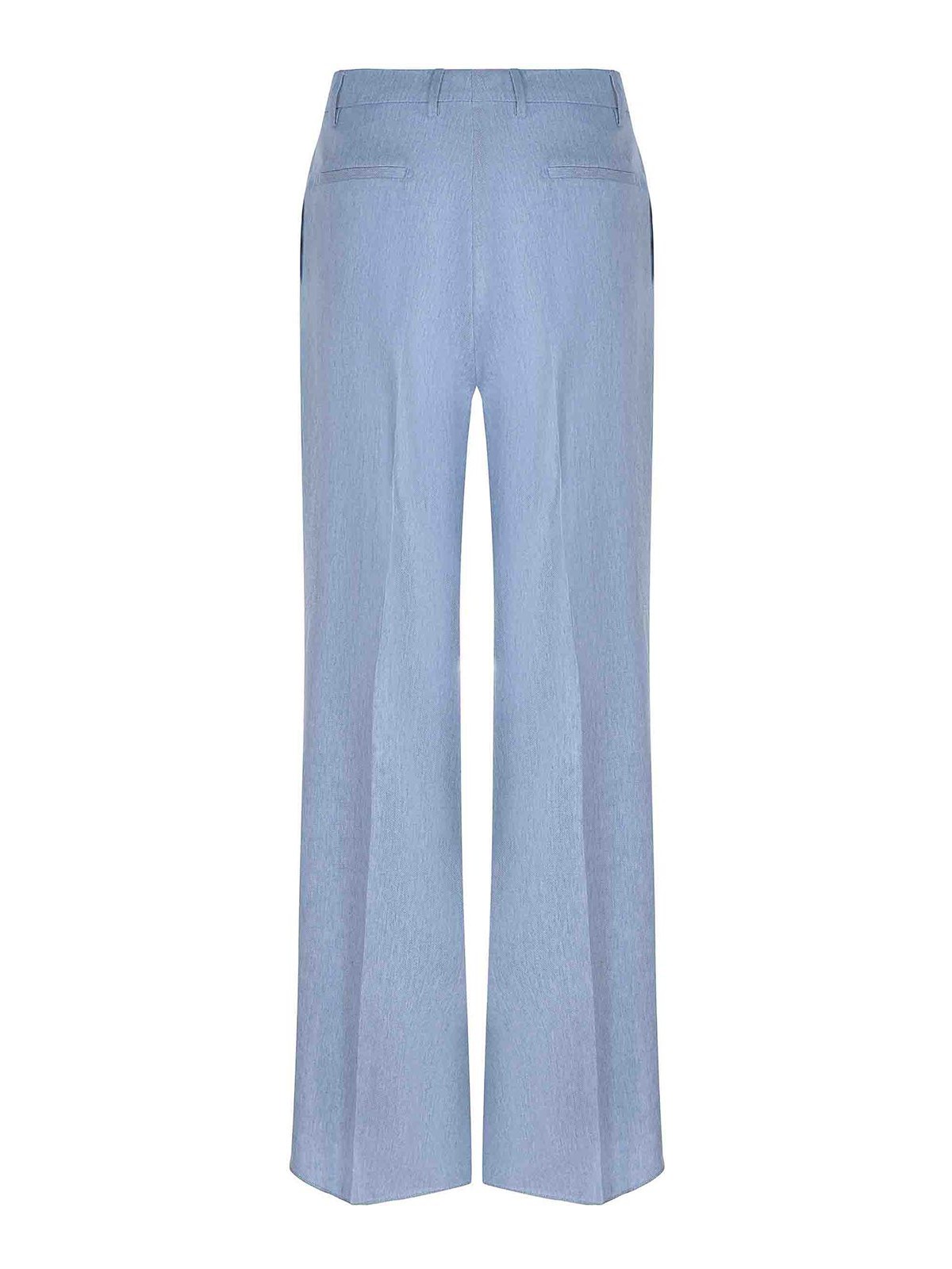 Trousers Made Of Linen Blend PEBONY340297EI819 (TAGLIATORE / パンツ ) | TAGLIATORE (タリアトーレ)(2)