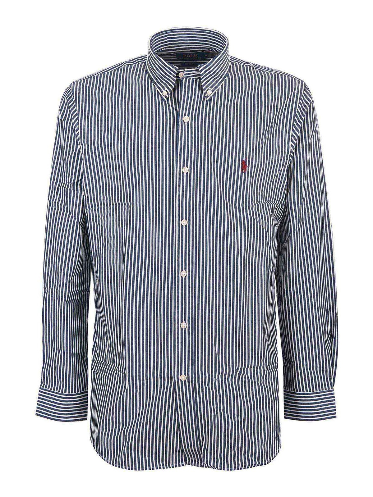 Striped Cotton Poplin Shirt 929346022 (Polo Ralph Lauren / シャツ・ブラウス ) | Polo Ralph Lauren (ポロ ラルフ ローレン)