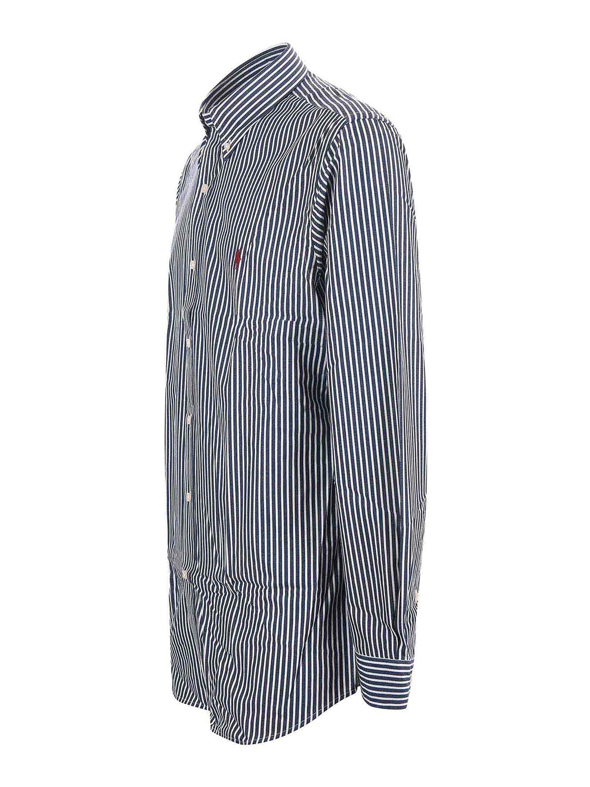 Striped Cotton Poplin Shirt 929346022 (Polo Ralph Lauren / シャツ・ブラウス ) | Polo Ralph Lauren (ポロ ラルフ ローレン)(1)