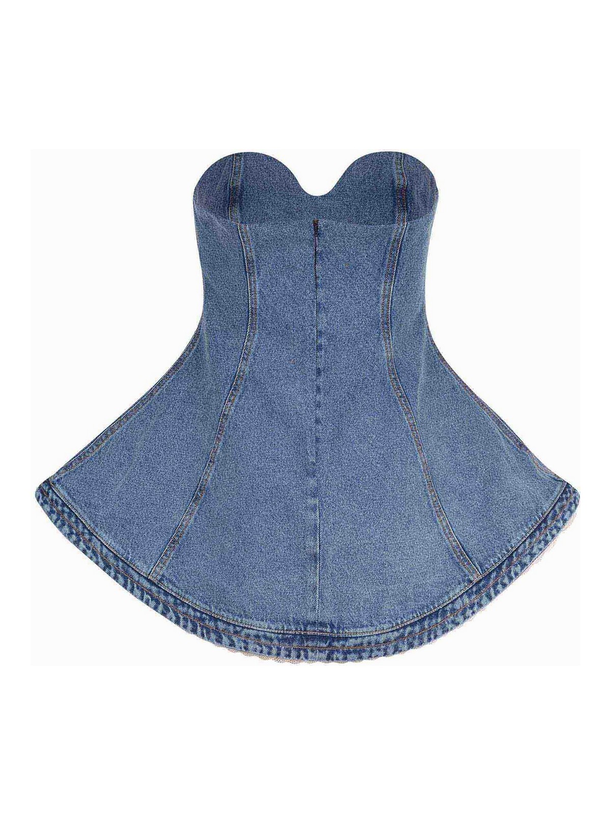 Magda Butrym Dress Made Of Denim 145426DENIM (MAGDA BUTRYM / ワンピース・ドレス・オールインワン ) | MAGDA BUTRYM (マグダブトリム)(2)