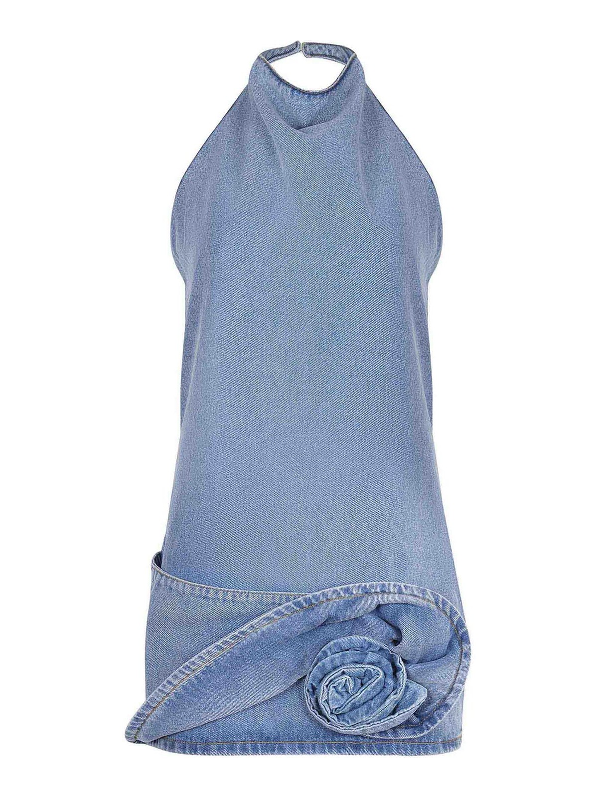 Magda Butrym Dress Made Of Denim 146426DENIM (MAGDA BUTRYM / ワンピース・ドレス・オールインワン ) | MAGDA BUTRYM (マグダブトリム)