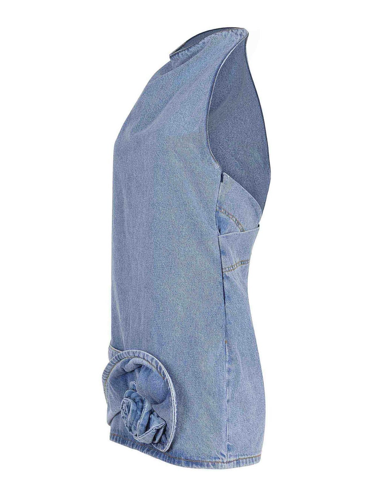 Magda Butrym Dress Made Of Denim 146426DENIM (MAGDA BUTRYM / ワンピース・ドレス・オールインワン ) | MAGDA BUTRYM (マグダブトリム)(1)