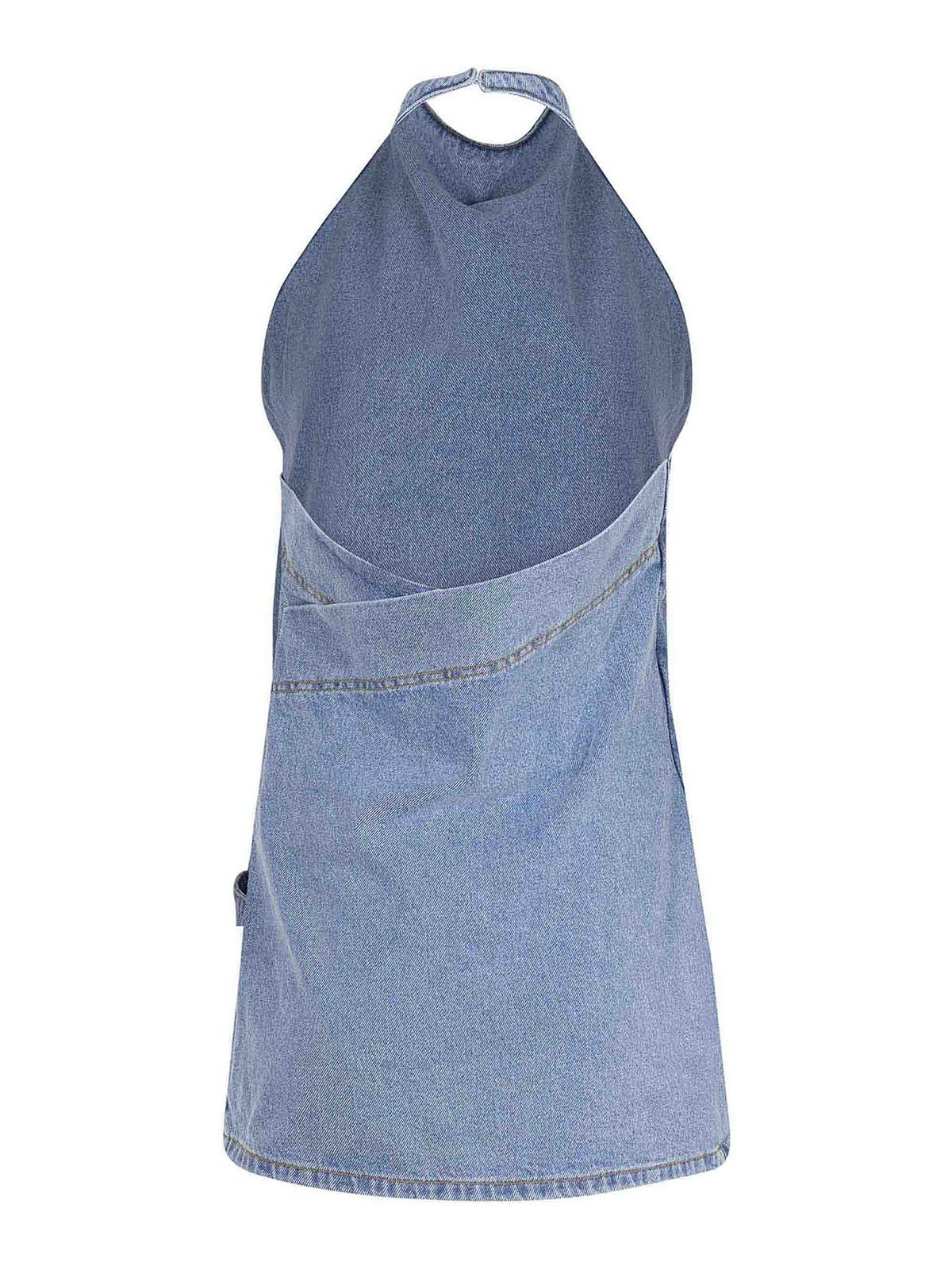 Magda Butrym Dress Made Of Denim 146426DENIM (MAGDA BUTRYM / ワンピース・ドレス・オールインワン ) | MAGDA BUTRYM (マグダブトリム)(2)