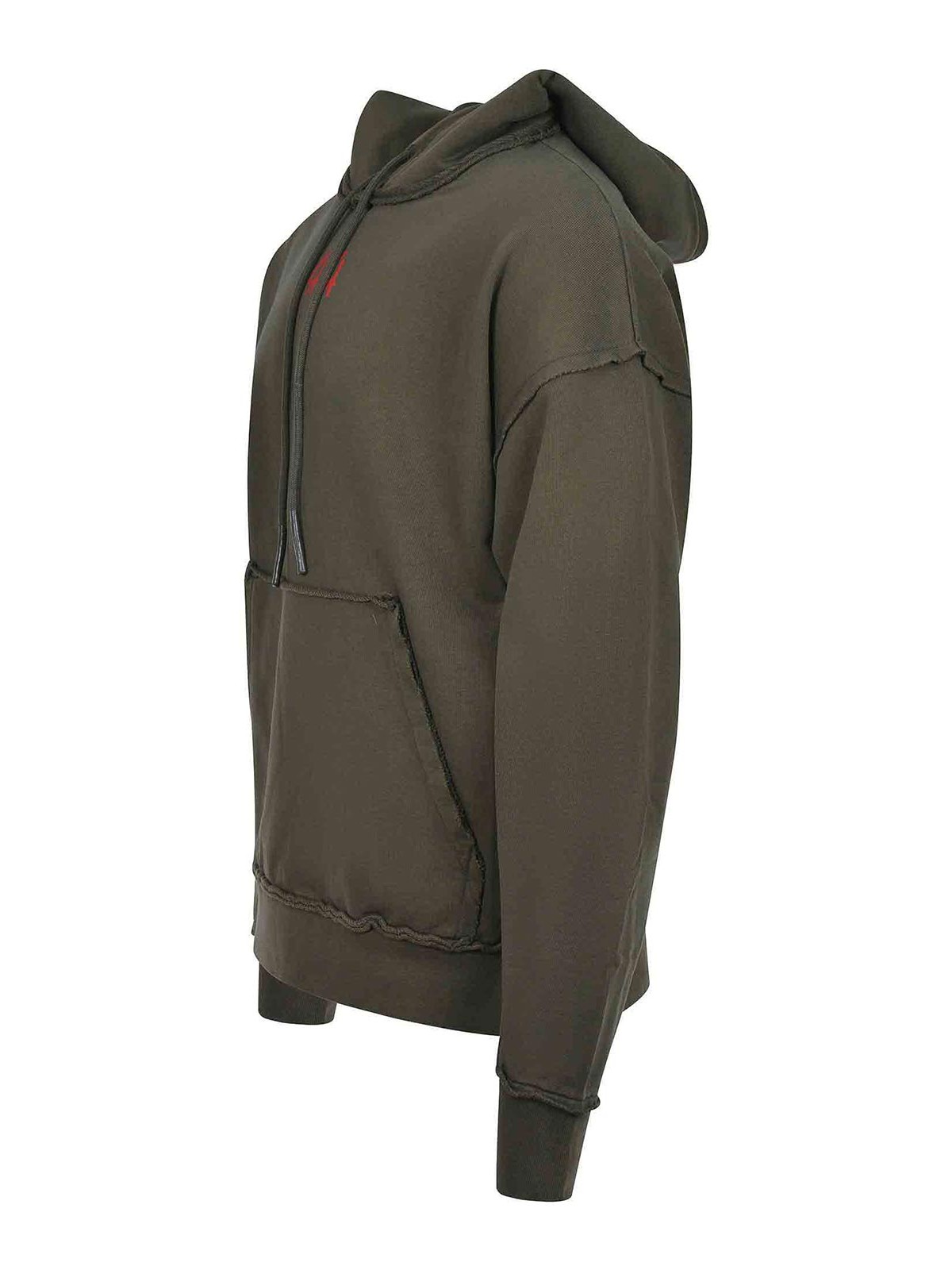 Sweatshirt Made Of Cotton B0030612FA679P723 (44 LABEL GROUP / スウェット・フーディー ) | 44 LABEL GROUP (44 レーベルグループ)(2)