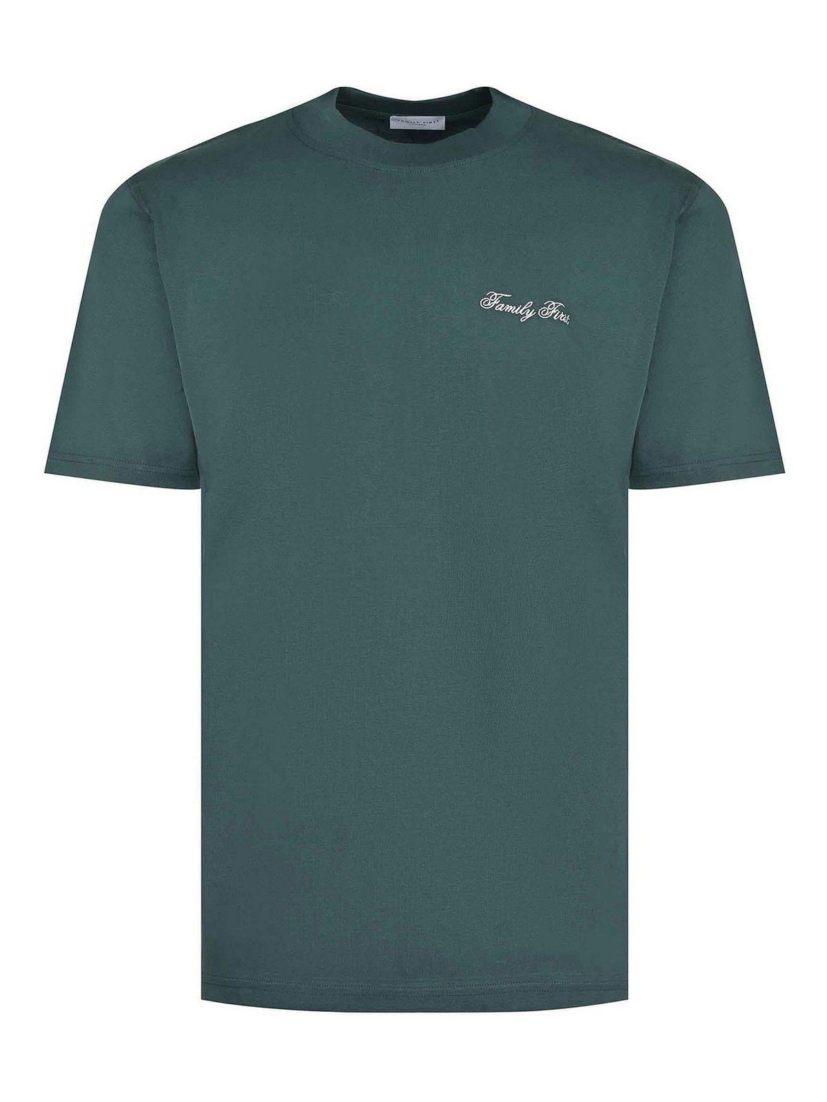 T-Shirt Made Of Cotton TF2409GREEN (FAMILY FIRST / Tシャツ・カットソー ) | FAMILY FIRST (ファミリーファースト)