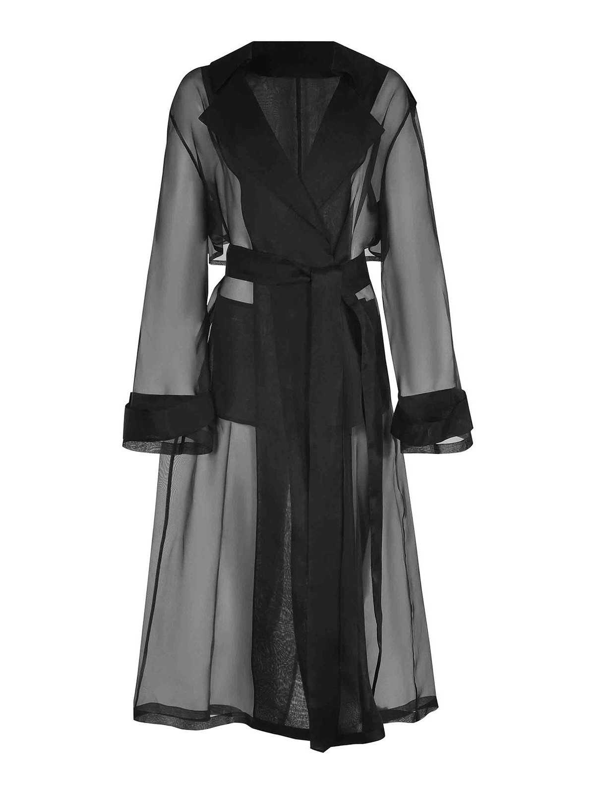 Trench Coat Made Of Organza 4010340929 (FEDERICA TOSI / コート ) | FEDERICA TOSI (フェデリカ トシ)