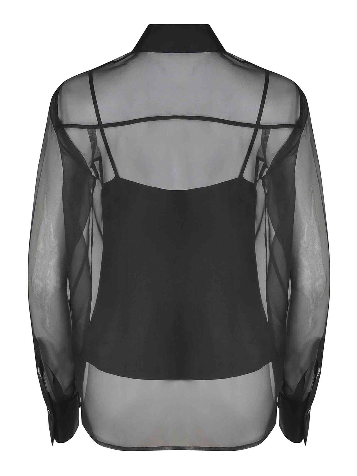 Shirt In Organza 4110840929 (FEDERICA TOSI / シャツ・ブラウス ) | FEDERICA TOSI (フェデリカ トシ)(2)