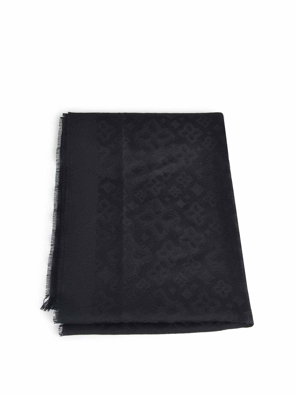 Scarf In Jacquard Wool SCIARPA55NTI25 (TAGLIATORE / スカーフ・マフラー ) | TAGLIATORE (タリアトーレ)(1)