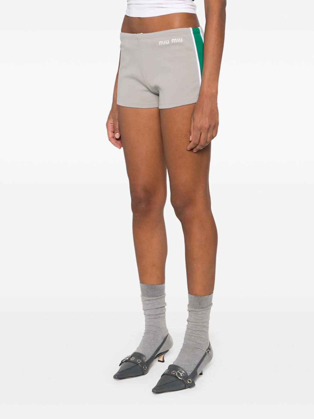 Miu Miu Shorts MMP290148OF0Y6M (MIU MIU / ショートパンツ ) | MIU MIU (ミュウミュウ)(4)
