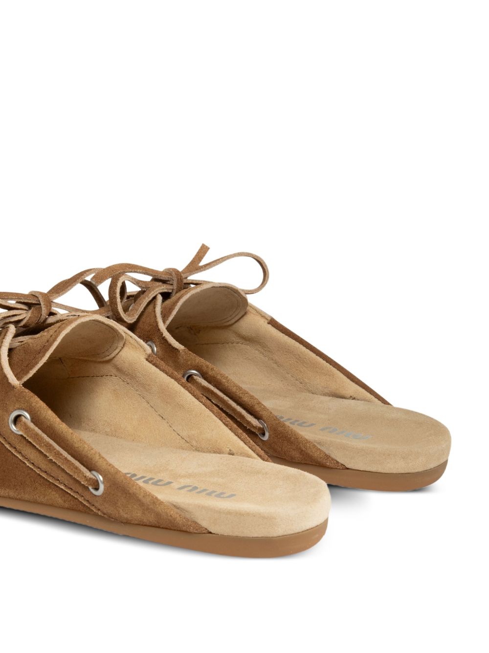 Miu Miu Sandals Brown 5D455EZ5OF0401 (MIU MIU / サンダル ) | MIU MIU (ミュウミュウ)(1)