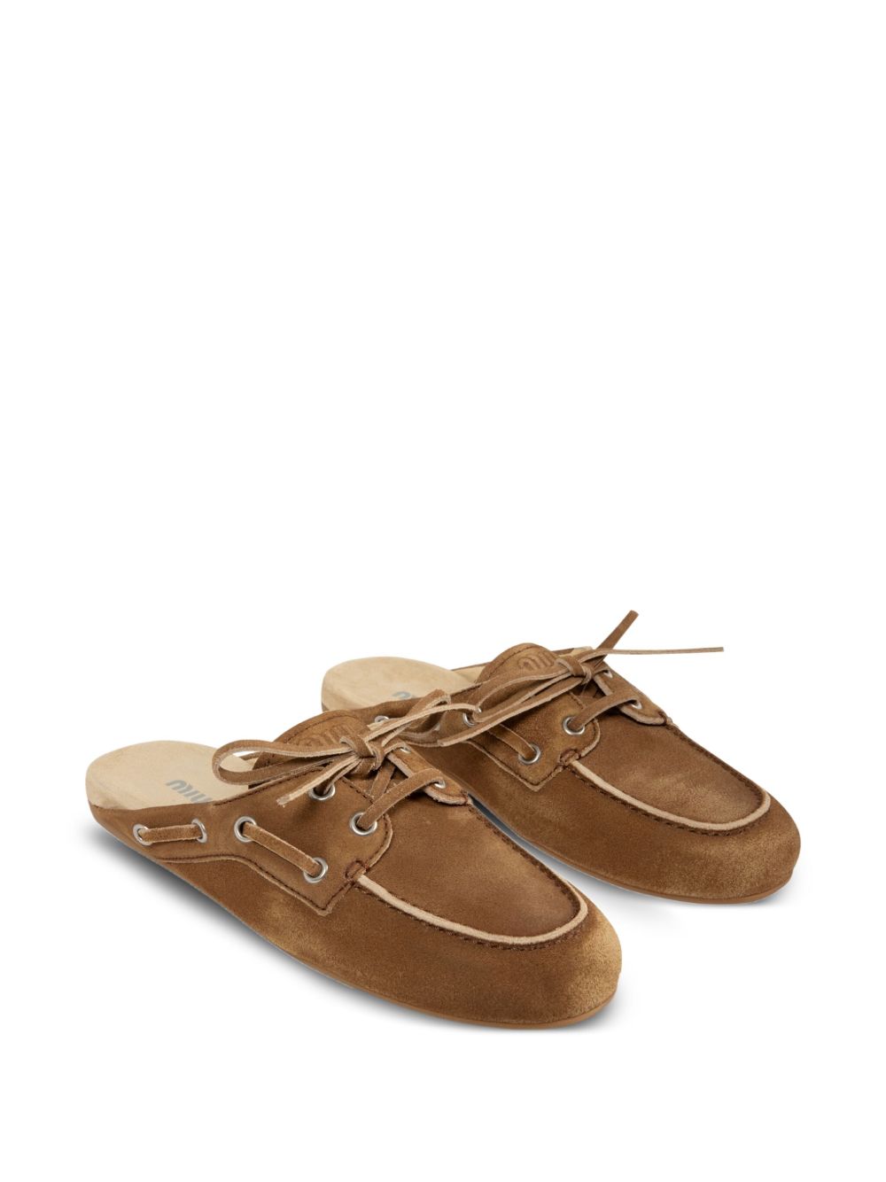 Miu Miu Sandals Brown 5D455EZ5OF0401 (MIU MIU / サンダル ) | MIU MIU (ミュウミュウ)(2)