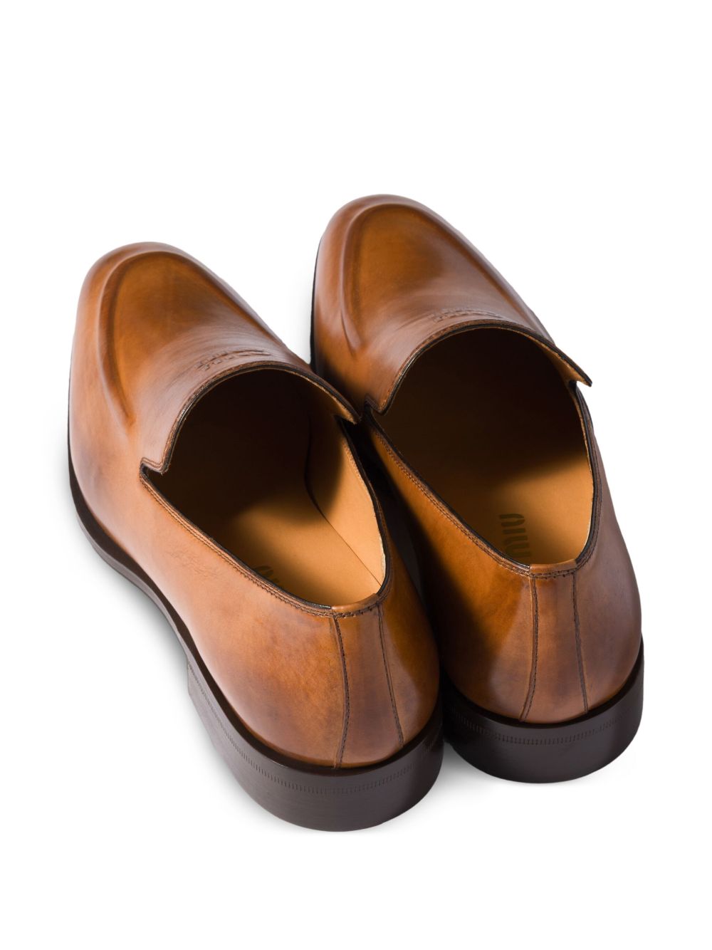 Miu Miu Flat shoes Leather Brown 5D545E537F0046 (MIU MIU / フラットシューズ ) | MIU MIU (ミュウミュウ)(3)