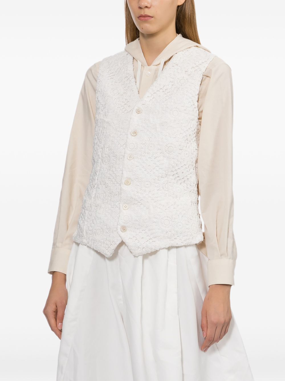 Comme des Garcons Sweaters White GQV0010511 (Comme Des Garçons / ベスト ) | Comme Des Garçons (コムデギャルソン)(3)