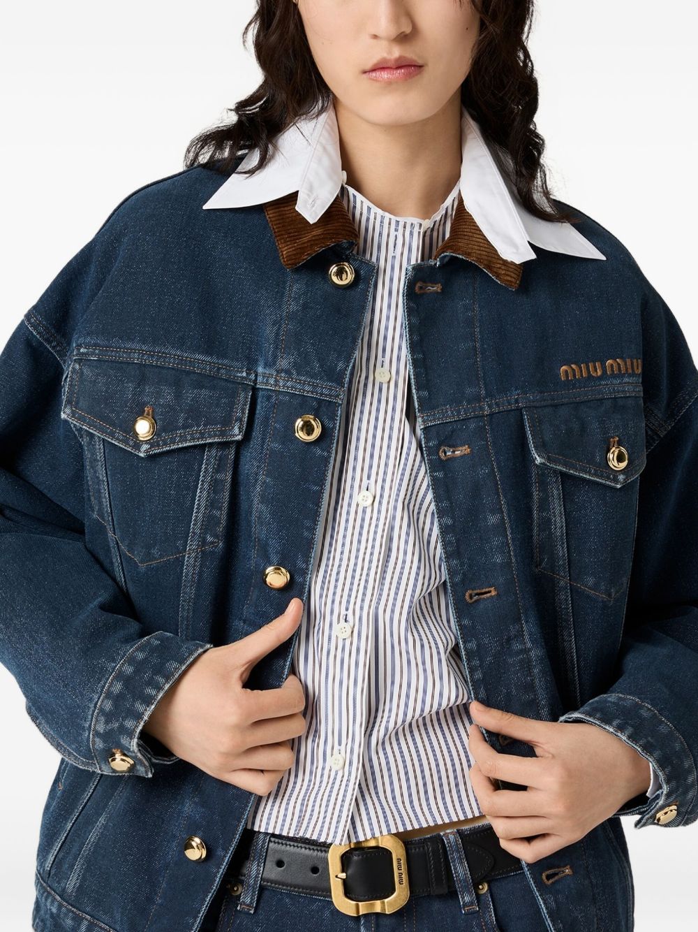 Miu Miu Coats GWB280175OF0008 (MIU MIU / カジュアルジャケット ) | MIU MIU (ミュウミュウ)(1)