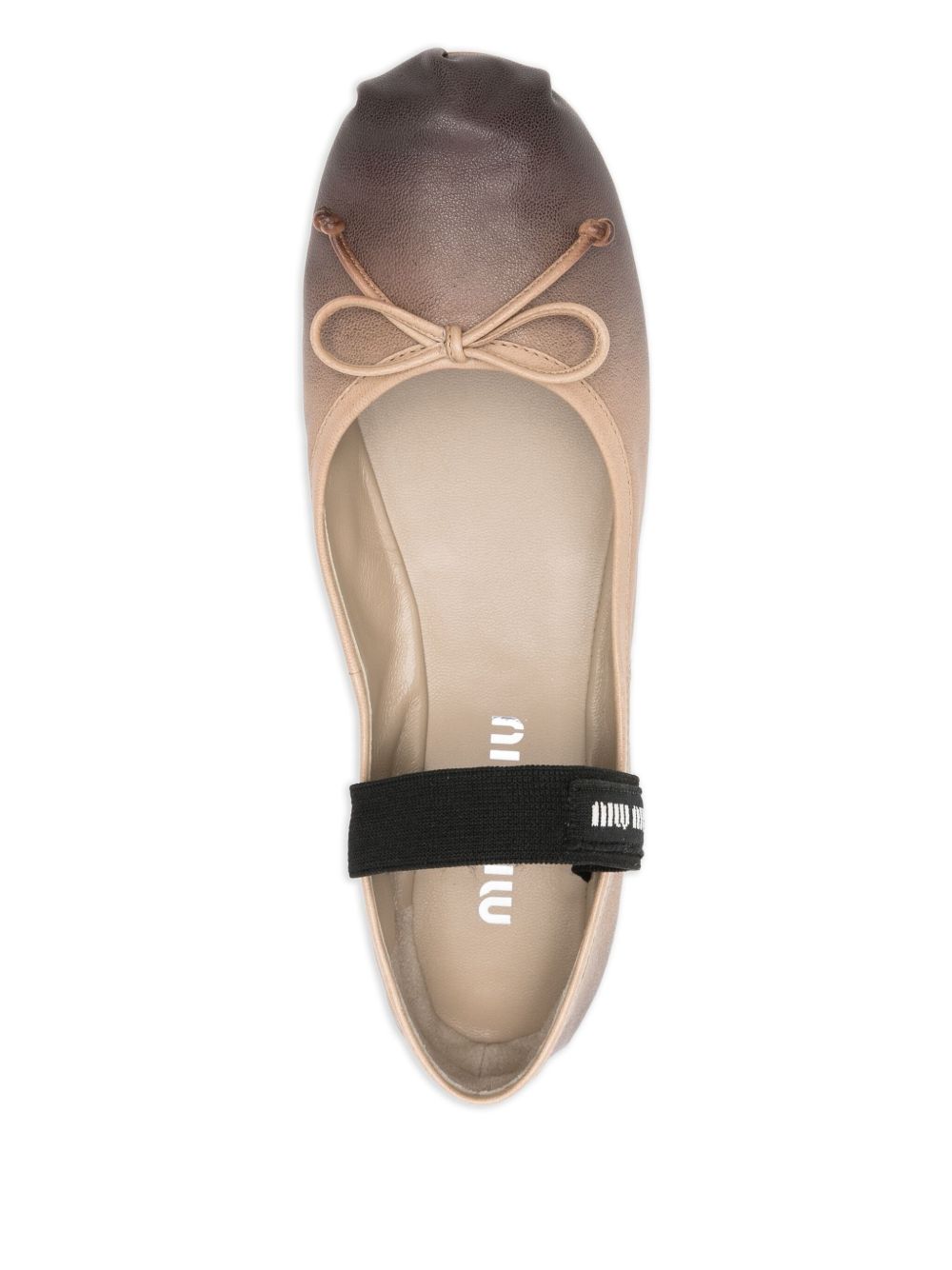 Miu Miu Flat shoes Beige 5F507E038F0036 (MIU MIU / フラットシューズ ) | MIU MIU (ミュウミュウ)(3)